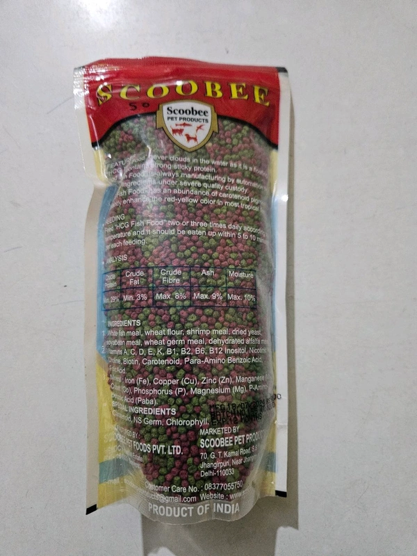 HCG Fish Food