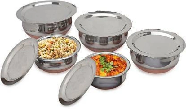 Copper Bottom Stainless Steel Handi Set