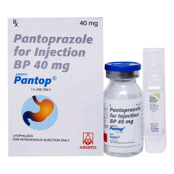 Aristo Pharmaceuticals Pvt Ltd  Pantop Injection - 40mg
