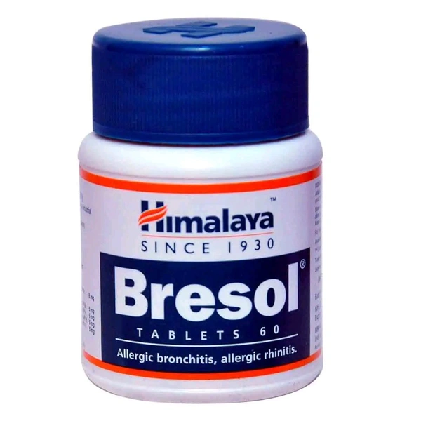 The Himalaya Drug Company Bresol - 60 Tablets