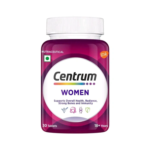 GLAXOSMITHKLINE PHARMACEUTICALS LTD Centrum Women - 30 Tablets