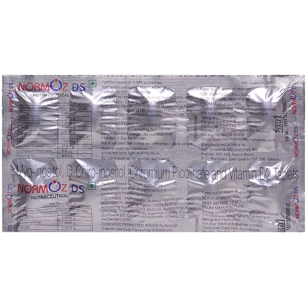 Normoz DS - 10 Tablets
