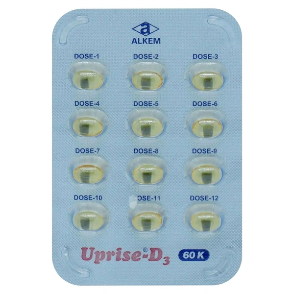 Alkem laboratories Pvt Ltd Uprise-D3 60 K - 12 Capsules