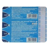 GLAXOSMITHKLINE PHARMACEUTICALS LTD Crocin Advance - 20 Tablets