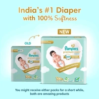 PROCTER & GAMBLE HYGIENE AND HEALTH CARE LTD Pampers Premium Care Diaper Pants  - Small