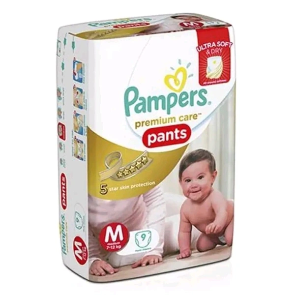 PROCTER & GAMBLE HYGIENE AND HEALTH CARE LTD Pampers Premium Care Diaper Pants  - Medium
