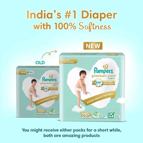 PROCTER & GAMBLE HYGIENE AND HEALTH CARE LTD Pampers Premium Care Diaper Pants  - XL