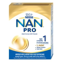 NESTLE INDIA LTD Nan Pro Follow-up Formula Stage 1 Powder - 400gm