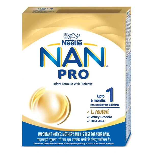 NESTLE INDIA LTD Nan Pro Follow-up Formula Stage 1 Powder - 400gm