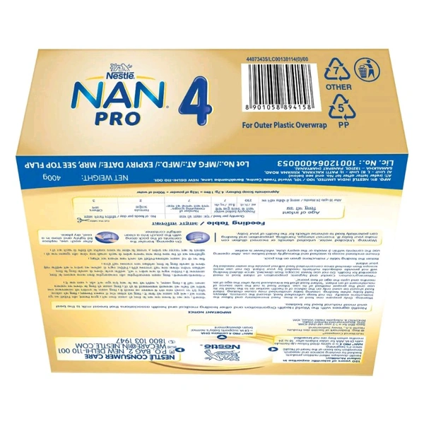 NESTLE INDIA LTD Nan Pro Follow-up Formula Stage 1 Powder - Stage 4