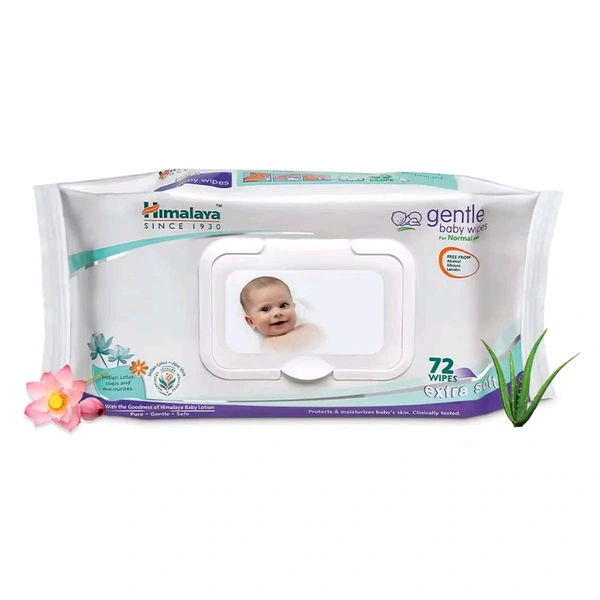 The Himalaya Drug Company Himalaya Gentle Baby Wipes - 72 Wipes