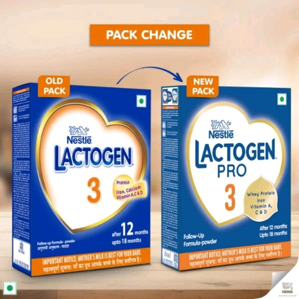 NESTLE INDIA LTD Lactogen Pro Infant Formula Stage 1 Powder - Stage 3