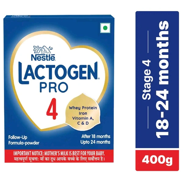 NESTLE INDIA LTD Lactogen Pro Infant Formula Stage 1 Powder - Stage 4