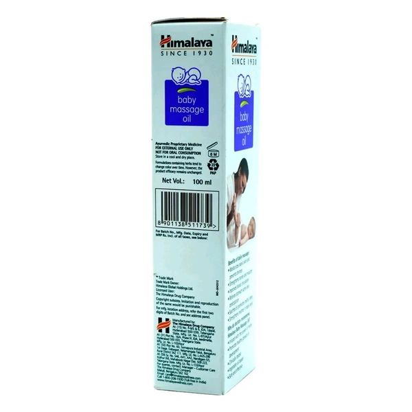 The Himalaya Drug Company Baby Massage Oil - 100ml