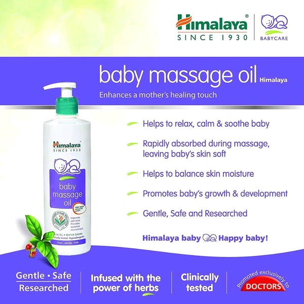 The Himalaya Drug Company Baby Massage Oil - 200ml