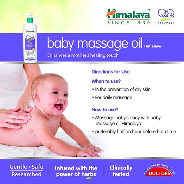 The Himalaya Drug Company Baby Massage Oil - 200ml