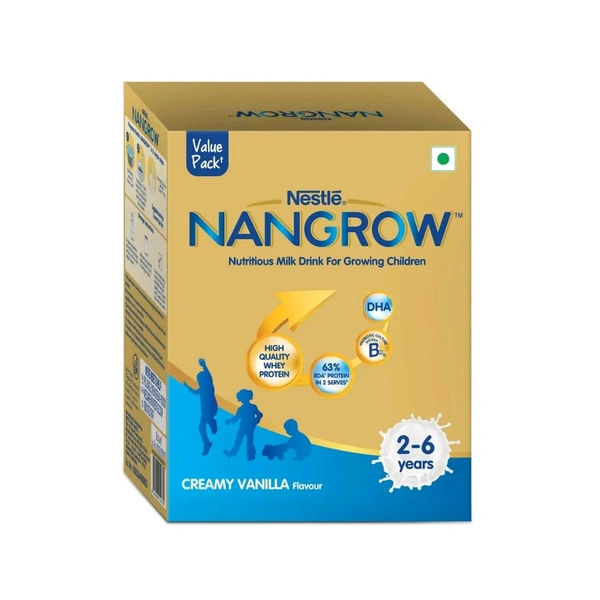 NESTLE INDIA LTD Nangrow Creamy Vanilla Flavour Nutrition Powder - 800gm