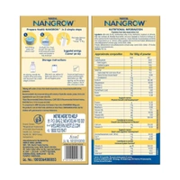 NESTLE INDIA LTD Nangrow Creamy Vanilla Flavour Nutrition Powder - 800gm