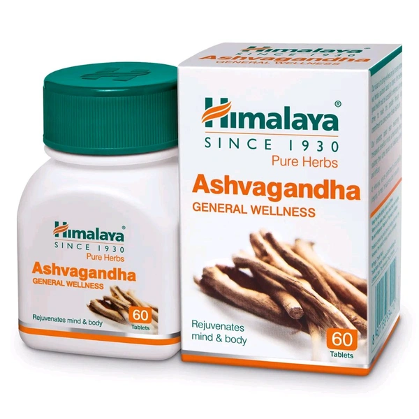 The Himalaya Drug Company Ashvagandha General Wellness - 60 Tablets
