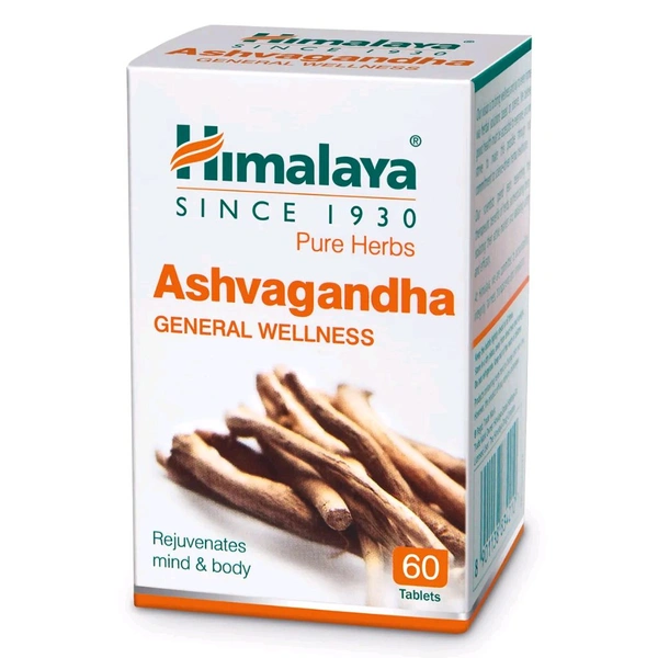 The Himalaya Drug Company Ashvagandha General Wellness - 60 Tablets