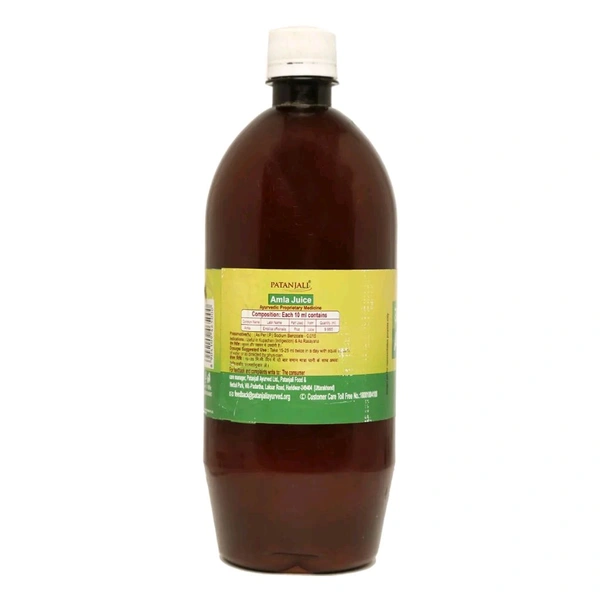 Patanjali Ayurved Ltd  Amla Juice - 1 Litre
