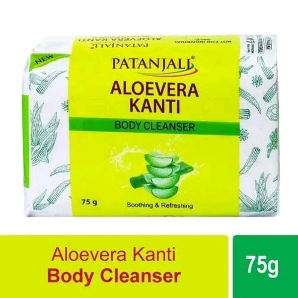 Patanjali Ayurved Ltd  Aloe Vera Kanti Body Cleanser - 75gm