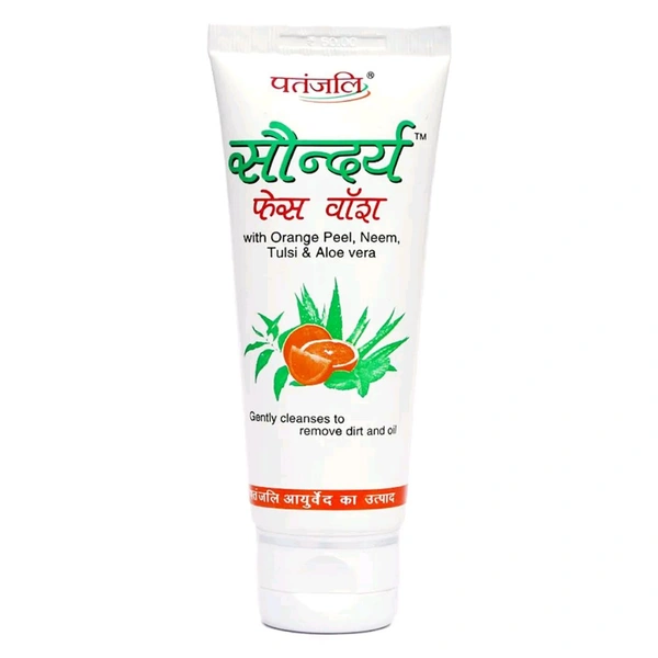 Patanjali Ayurved Ltd  Saundarya Face Wash - 60 Gm
