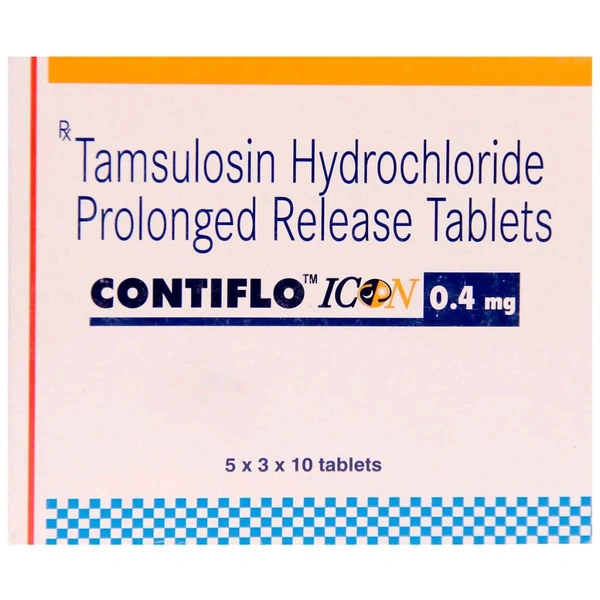 Sun Pharmaceuticals Pvt Ltd  Contiflo Icon 0.4 - 10 Tablets
