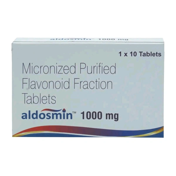 Sun Pharmaceuticals Pvt Ltd  Aldosmin 1000 - 10 Tablets