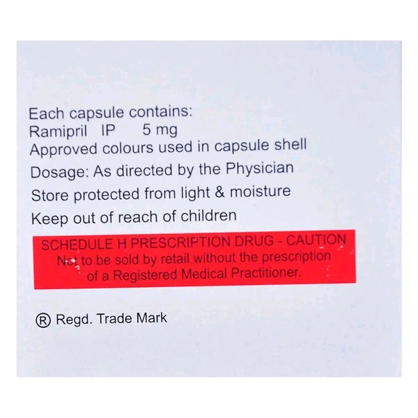 IPCA LABORATORIES LTD Ramcor-5 - 10 Capsules