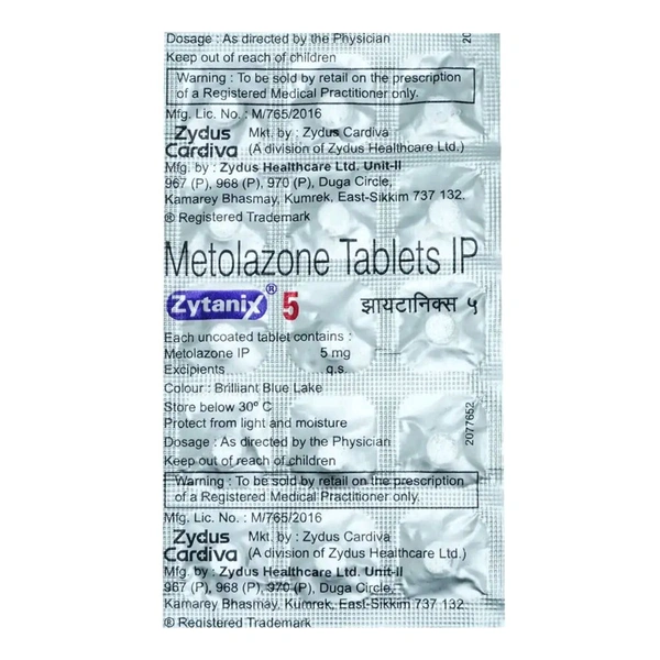 ZYDUS CADILA Zytanix 5 - 15 Tablets