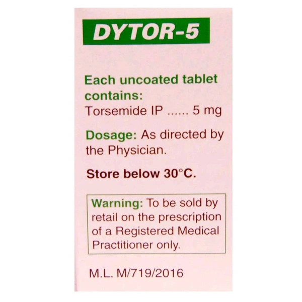 Cipla Dytor 5 - 15 Tablets