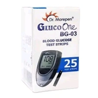 Dr. Morepen Gluco One BG-03 Test Strips - 25 Strips