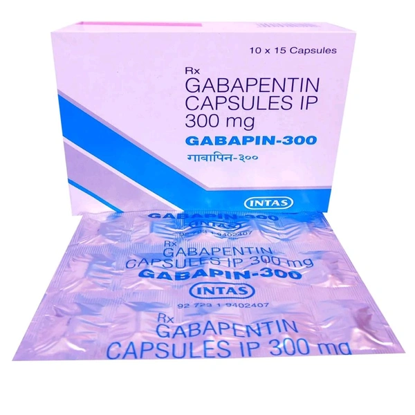 INTAS PHARMACEUTICALS LTD Gabapin 300 - 15 Tablets