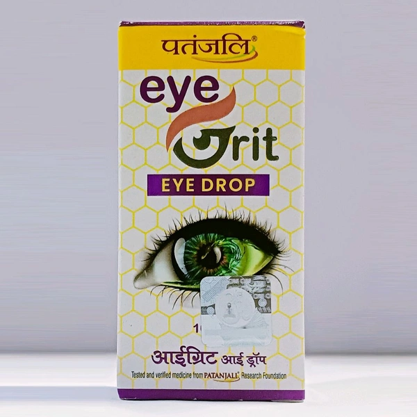 Patanjali Ayurved Ltd  Eyegrit Eye Drop - 10ml