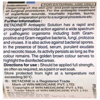 MarketerWin-Medicare Pvt Ltd Betadine Solution 10% - 100ml