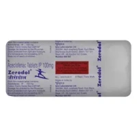 IPCA LABORATORIES LTD Zerodol 100 - 10 Tablets