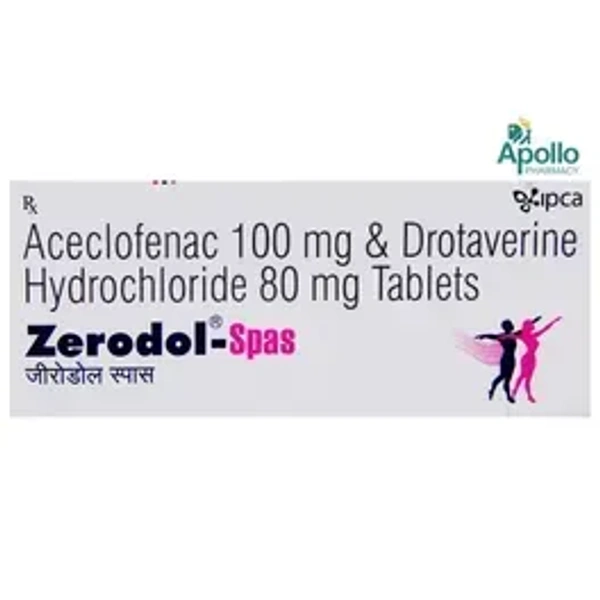 IPCA LABORATORIES LTD Zerodol Spas - 10 Tablets