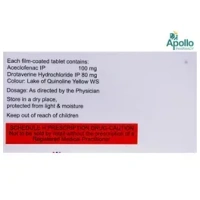 IPCA LABORATORIES LTD Zerodol Spas - 10 Tablets