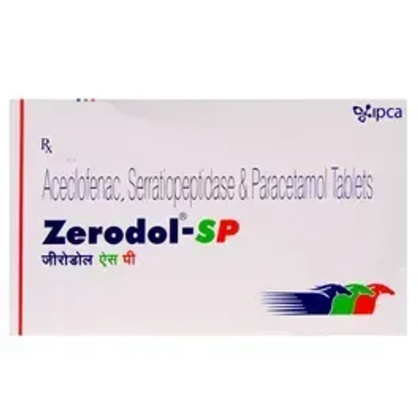 IPCA LABORATORIES LTD Zerodol-SP - 10 Tablets
