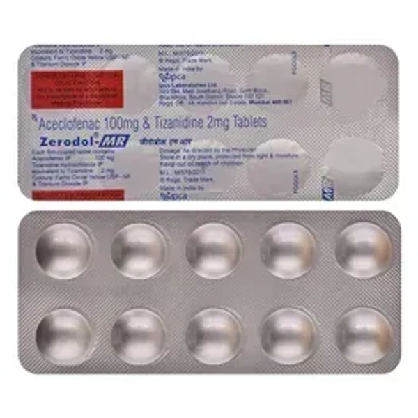 IPCA LABORATORIES LTD Zerodol-MR - 10 Tablets