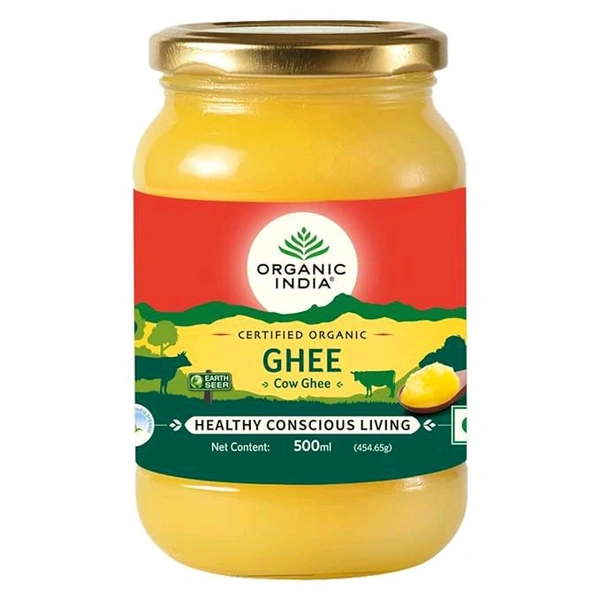 Organic India Pure Cow Ghee, 500ml