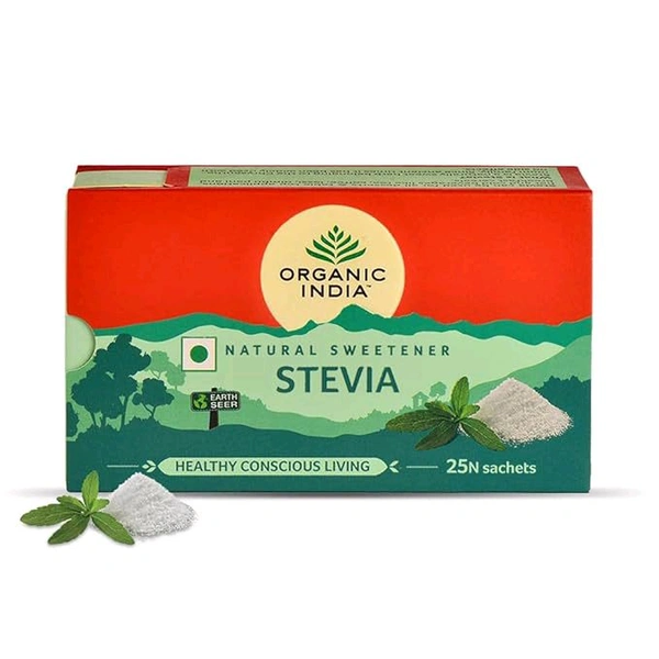 Organic India Stevia, 25 Sachets