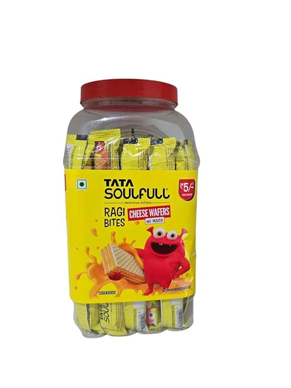 Tata Soulfull Ragi Bites Cheese Wafers