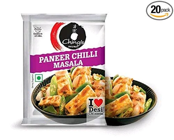 Chings Ching's Paneer Chilli Masala,20g[pack of 20]
