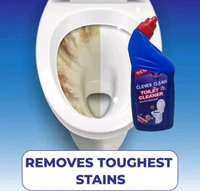 Clever Clean Toilet Cleaner Blue Combo ( Pack Of 10 Bottles) - Blue, 500ml * 10 Bottles