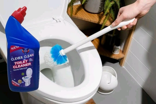 Clever Clean Toilet Cleaner Blue Combo ( Pack Of 10 Bottles) - Blue, 500ml * 10 Bottles