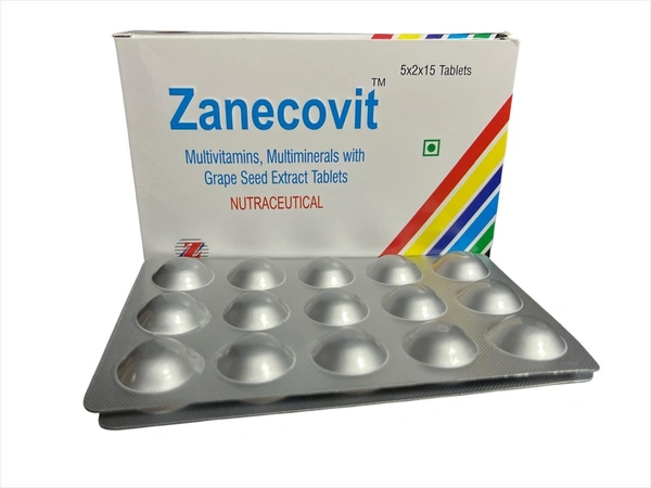 ZANE PHARMACEUTICALS ZANECOVIT TAB 2*15 TAB
