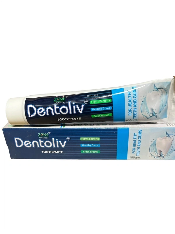 Dentoliv Ayurvedic Toothpaste – For Strong Teeth & Fresh Breath