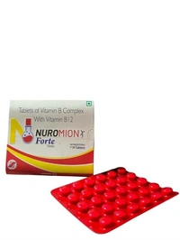 ZANE PHARMACEUTICALS Nuromion-Forte Tablets – Advanced Neuro-Vitamin Support for Nerves and Energy - 30 TAB